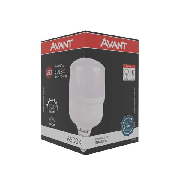 Lampada Led Bulbo 40W Bivolt Avant 05 Unidades Imagem de Lampada Led Bulbo 40W Bivolt Avant 05 Unidades