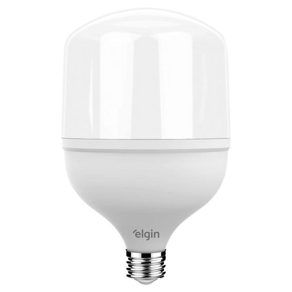 Lampada Led Bulbo 50w Branco Frio 6500k Elgin Alta Potencia Imagem de Lampada Led Bulbo 50w Branco Frio 6500k Elgin Alta Potencia