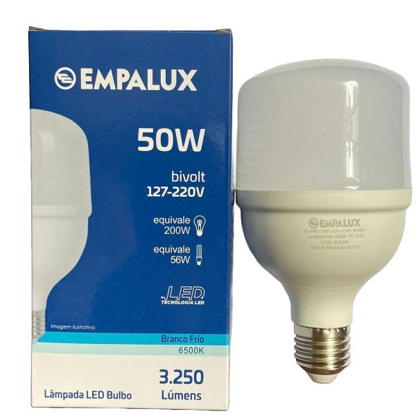 Imagem de Lâmpada Led Bulbo 50w Empalux Branca Fria E27 6500k Bivolt