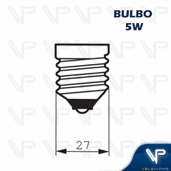 Imagem de Lâmpada led bulbo   5w 6500k(branco frio)e27 bivolt 