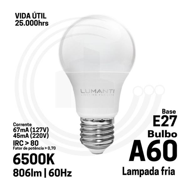 Imagem de Lampada Led Bulbo 6500k Lumanti