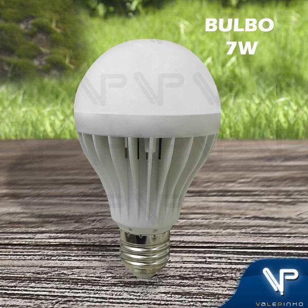 Imagem de Lâmpada led bulbo   7w 6500k(branco frio)e27 bivolt 