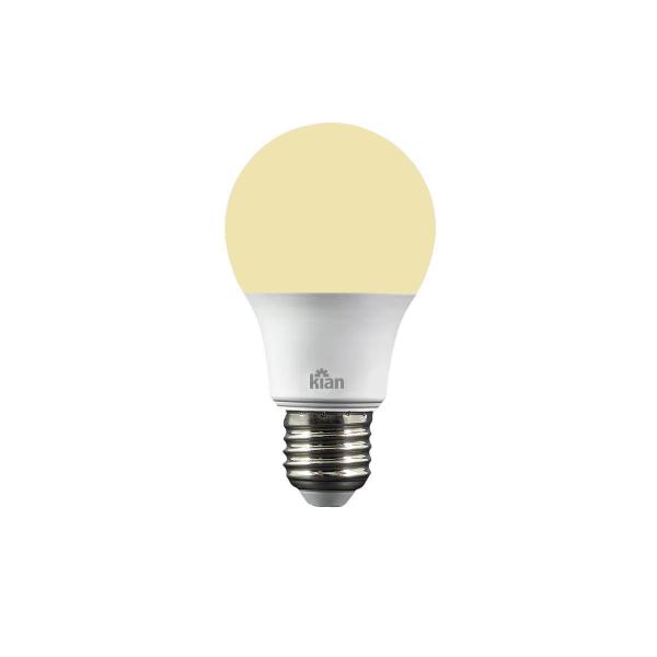 Lâmpada Led Bulbo A60 6W 3000K Bivolt Luz Morna Kian Imagem de Lâmpada Led Bulbo A60 6W 3000K Bivolt Luz Morna Kian