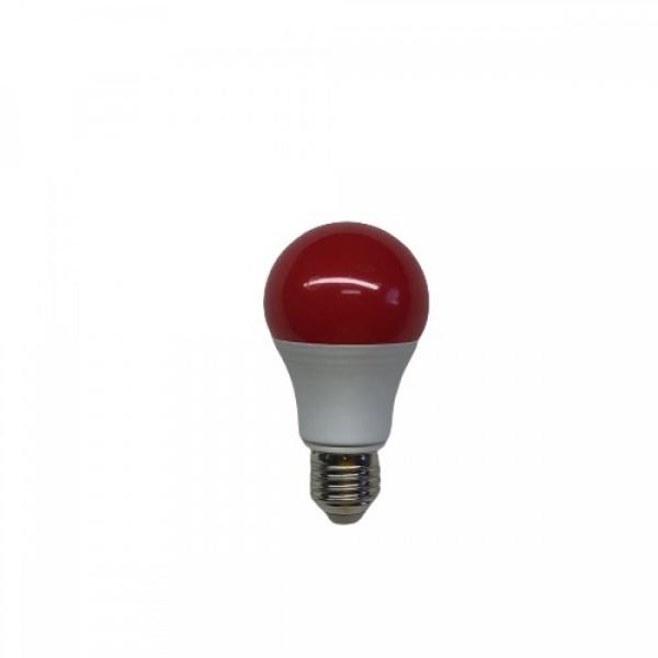 Imagem de Lampada led bulbo a60 7w e27 vermelha bivolt foxlux led90.82