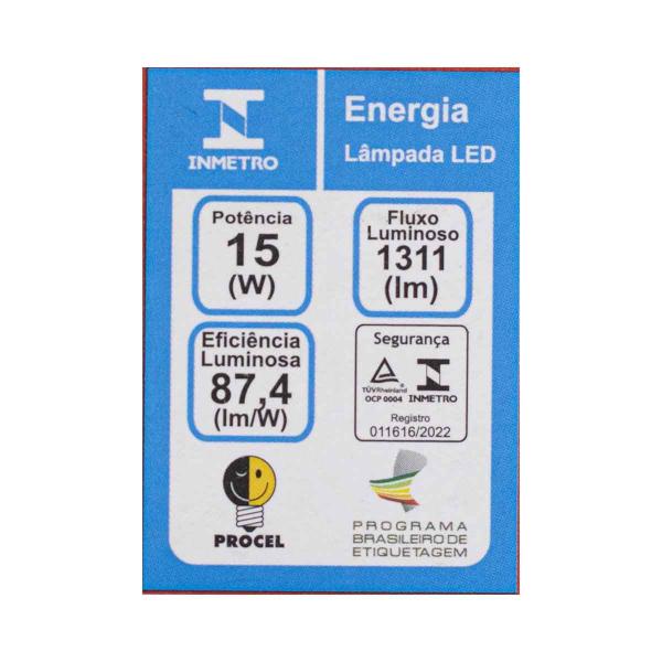 Lâmpada LED Bulbo A70 15W Luz Neutra IRC80 Base E27 kian ST2338 Imagem de Lâmpada LED Bulbo A70 15W Luz Neutra IRC80 Base E27 kian ST2338