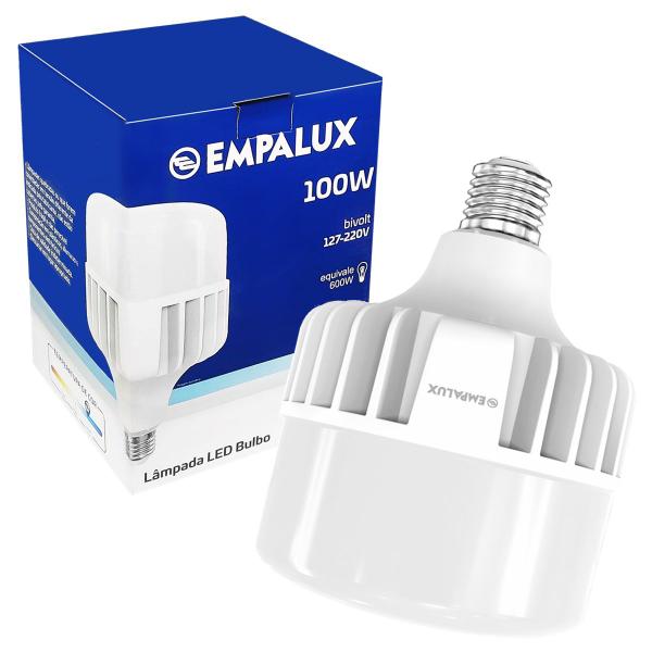 Imagem de Lâmpada Led Bulbo Alta Potência 100W E27 Bivolt Branco Frio