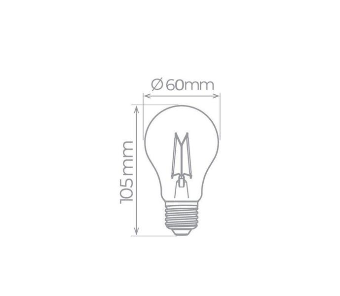 Imagem de Lâmpada LED Bulbo Filamento A60 4W 2700K STH7210/27 - Stella