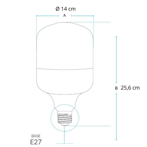 Imagem de Lâmpada Led Bulbo HP Avant 100W 4000K E27 Bivolt