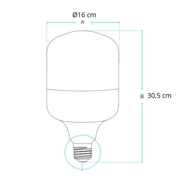 Imagem de Lâmpada Led Bulbo HP Avant 200W 4000K E40 Bivolt