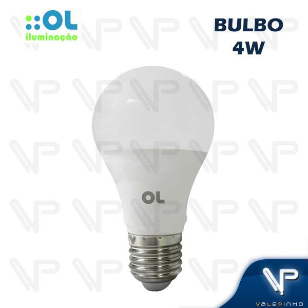 Imagem de Lâmpada led bulbo ol   4w 6500k(branco frio)e27 bivolt a55