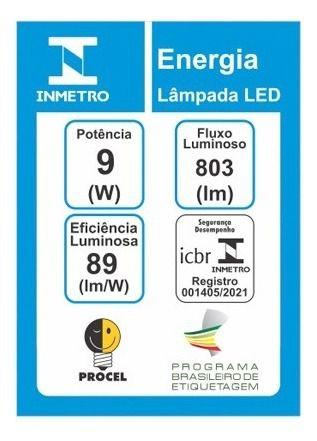 Imagem de Lâmpada Led Bulbo Tkl 60 E27 9w Taschibra - 5pc