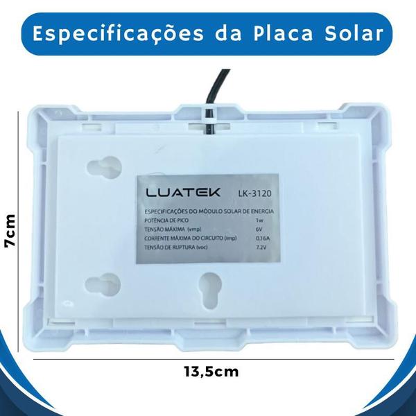 Imagem de Lampada Led Carregamento Solar De Emergência Para Camping