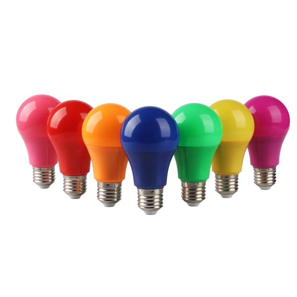 Imagem de Lâmpada led COLORIDA E27 Bulbo A60 7w