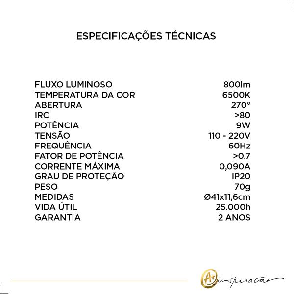 Imagem de Lâmpada LED Compacta 9W Bivolt E27 Branco Quente, Neutro e Frio