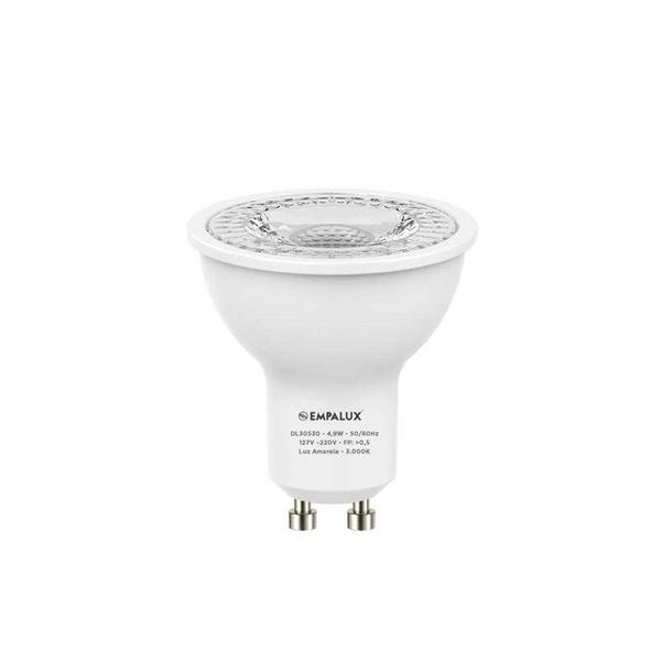 Imagem de Lâmpada LED Dicróica 4,9W Luz Amarela Bivolt Empalux