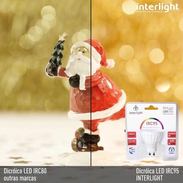 Lampada Led Dicroica Gu10 6w 2700k 381lm Biv Irc95 St807 - Starlumen Imagem de Lampada Led Dicroica Gu10 6w 2700k 381lm Biv Irc95 St807