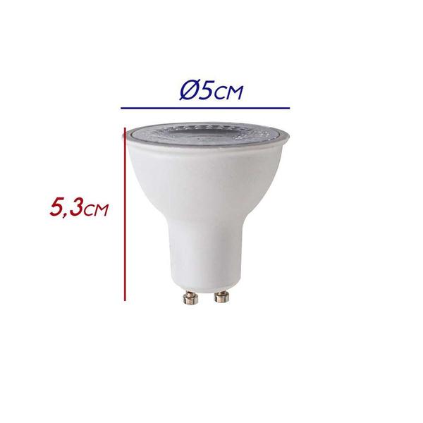 Imagem de Lâmpada LED Dicroica MR16 4,8W Branco Frio L040-4865 Starlux St2277