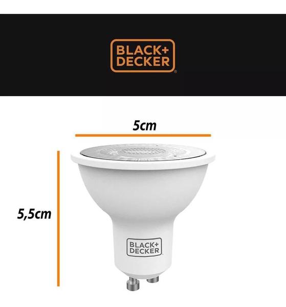 Imagem de Lâmpada Led Dicróica MR16 Black + Decker 6,5W 525 Lúmens