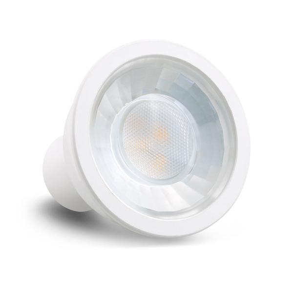 Imagem de Lâmpada LED Dicróica MR16 GU10 4,8W Luz Amarela Bivolt