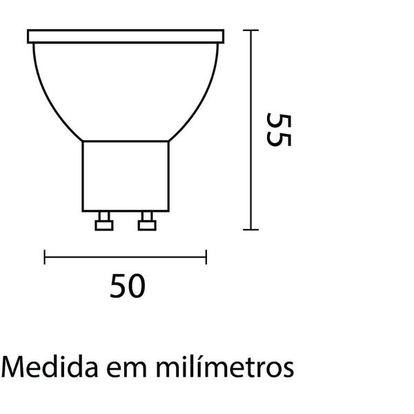 Imagem de Lâmpada Led Dicroica Mr16 Smart Wi-Fi 5W RGB Blumenau Bivolt