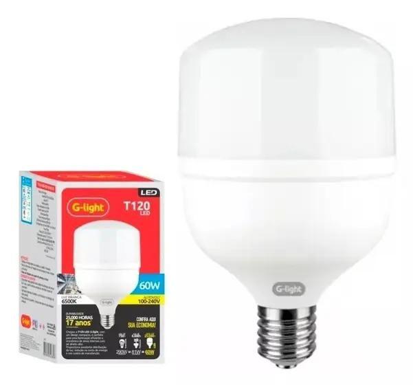 Imagem de Lâmpada LED ENCE T120 60W E27 6500K AUTOVOLT Luz Branca