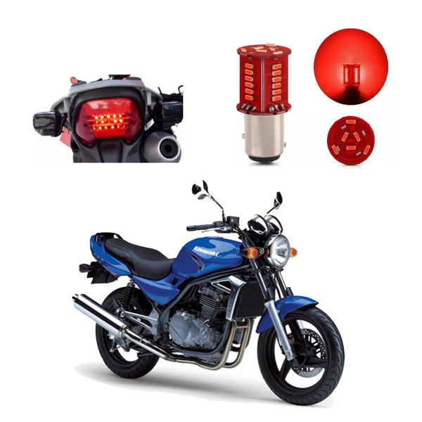 Imagem de Lâmpada Led Freio 2 Polos Sequencial Strobo Moto ER 5 500CC 1998 1999 2000