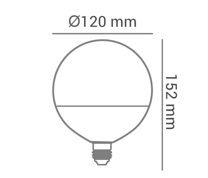 Imagem de Lâmpada Led G120 15w 2700K  Opus