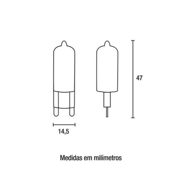 Imagem de Lâmpada LED G9 2.5W 22251132 Blumenau Única
