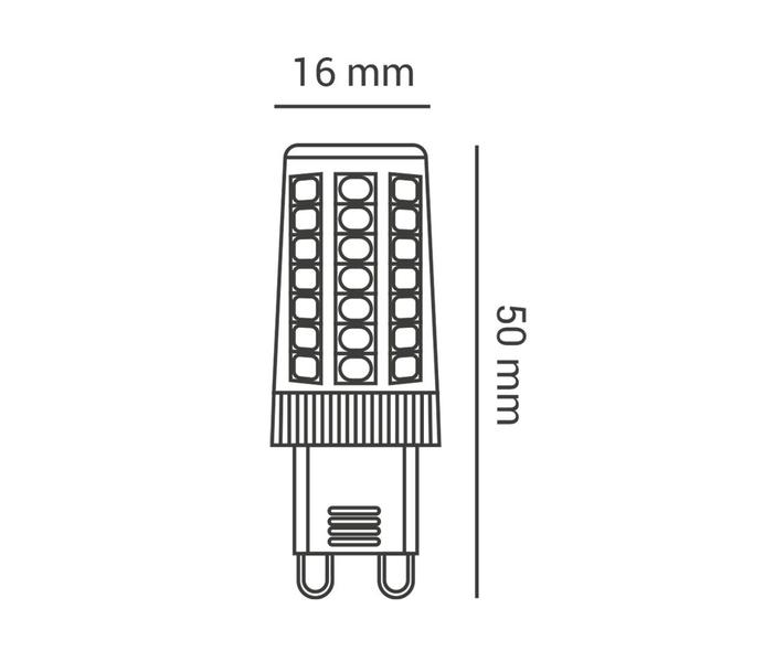 Imagem de Lâmpada Led G9 3.5w 6000k 127v