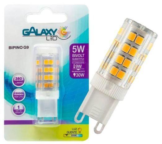 Imagem de Lâmpada Led G9 Bipino Galaxy Cerâmica 5W 380 Lúmens Bivolt