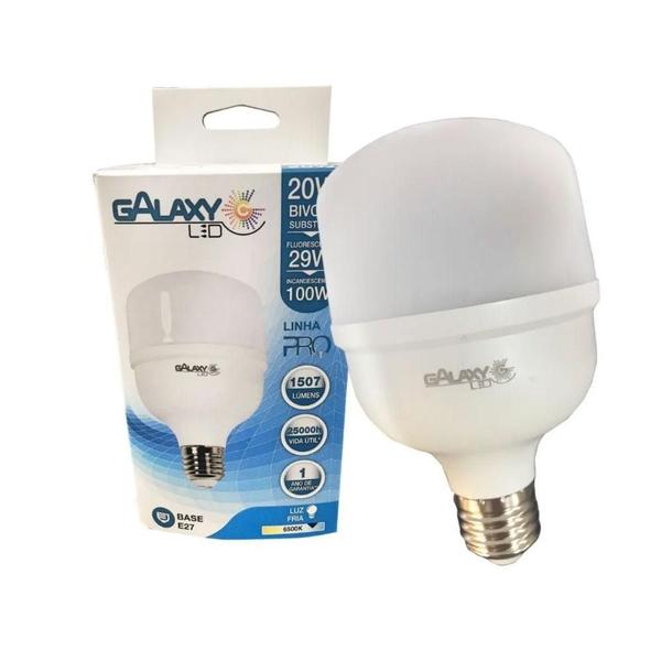 Imagem de Lâmpada Led Galaxy Bulbo 20W Branco Frio 6500K Galaxy Led