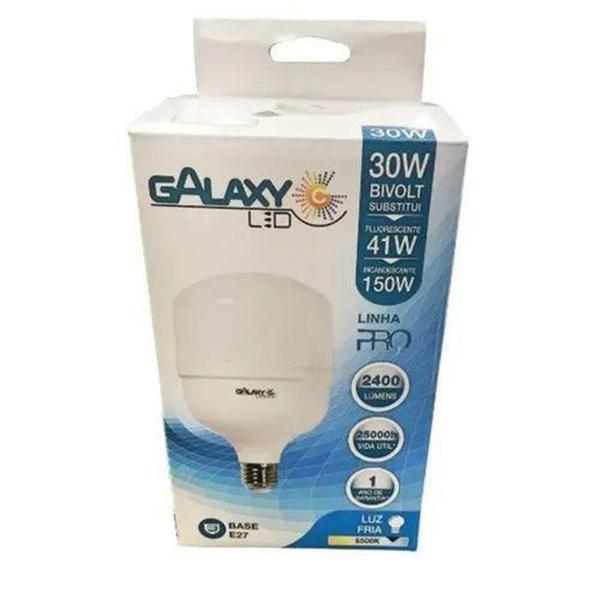 Imagem de Lâmpada Led Galaxy Bulbo 30W Alta Potência E27 Bivolt