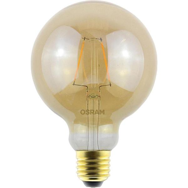 Imagem de Lâmpada Led Globe Ambar 2.5W Osram Vintage 1906 Amarela Bivolt