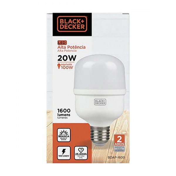 Imagem de Lampada Led Globo 20W E27 6500K Bivolt B_D