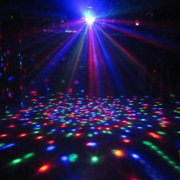 Imagem de Lâmpada Led Globo Colorido Giratório Para Festa Discoteca Dj