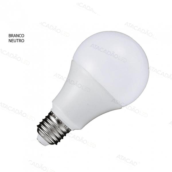 Imagem de Lâmpada LED Luminatti Bulbo 9W Leitosa 3000K Bivolt E27