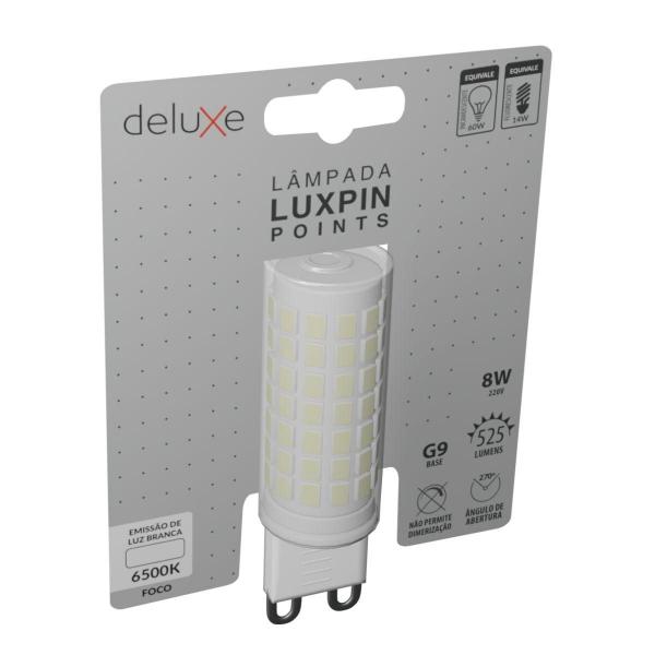 Lâmpada Led Luxpin Point Avant 8W 6500K G9 220V Imagem de Lâmpada Led Luxpin Point Avant 8W 6500K G9 220V
