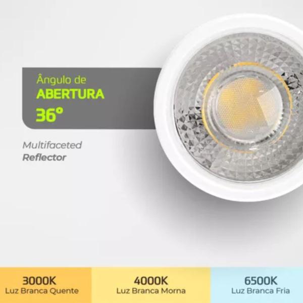 Imagem de Lâmpada Led Mini Dicroica MR11 GU10 3,5W Biv 4000K Lumanti