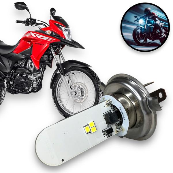 Imagem de Lâmpada Led Moto Honda Xre H4 6500k Super Branca