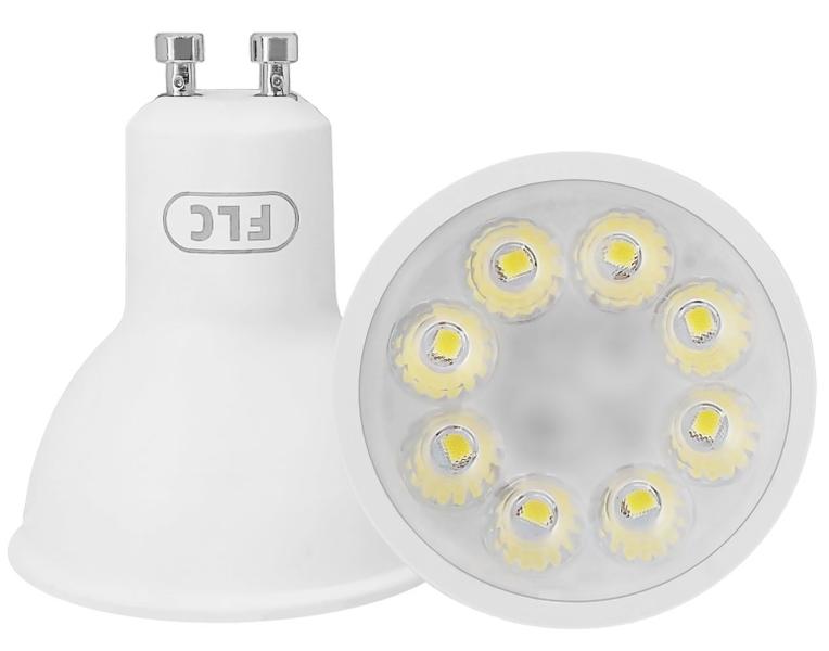 Imagem de Lâmpada Led Mr16 3W Frio 6500K Bivolt Com Soquete Gu10