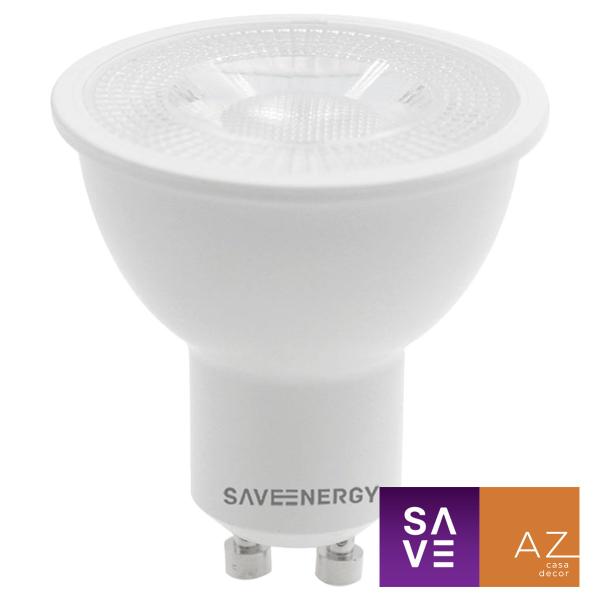 Imagem de Lâmpada Led Mr16 Dicroica Dimerizável 7w SaveEnergy 2700k