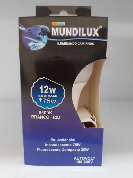 Imagem de Lâmpada led Mundilux 12W 6500K bivolt