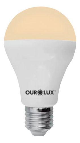 Imagem de Lâmpada Led Ourolux A70 Bulbo Cor Branco-quente 15w 100v/240v 3000k 1510lm