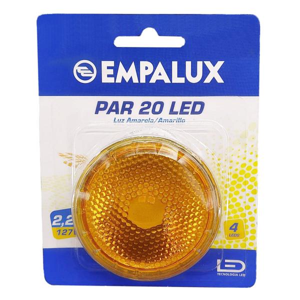 Imagem de Lâmpada Led Par 20 2W 127V E27 Amarela