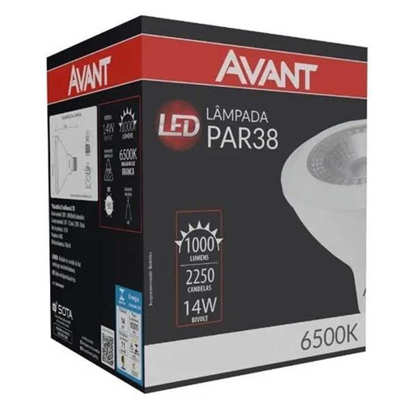 Imagem de Lâmpada Led Par 38 14w Branco Frio 6500k E27 Bivolt Avant