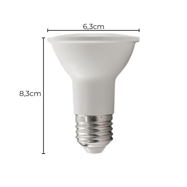 Imagem de Lâmpada LED PAR20 6w Cristal 36 Luz Quente E27 Save Energy SE-110.3197 ST3095