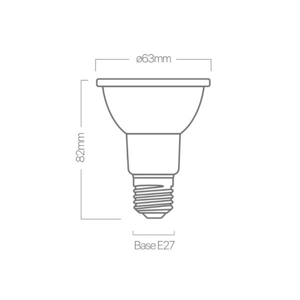 Imagem de Lâmpada Led Par20 7w 2700k Bivolt Pix