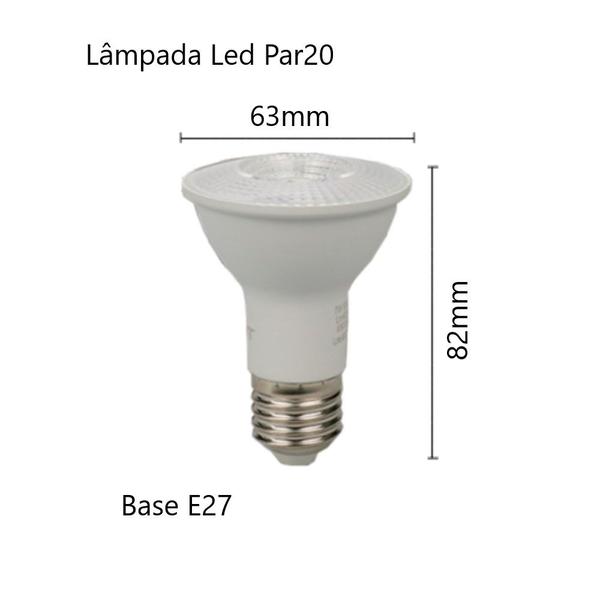 Imagem de Lâmpada LED Par20 7w E27 Bivolt Avant