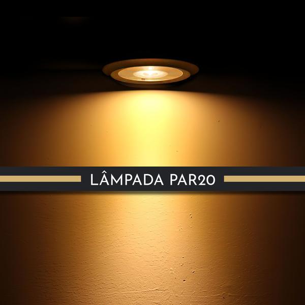 Lâmpada Led Par20 E27 6,5w 3000k - LUMANTI Imagem de Lâmpada Led Par20 E27 6,5w 3000k