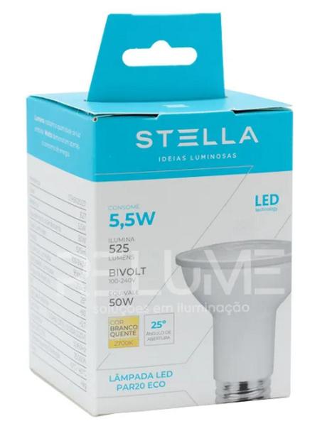 Imagem de Lâmpada led par20 eco 5,5w - stella sth9020